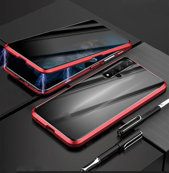 ShadowArmor™ Magnetic Glass Phone Case – Ultra Clear Edition
