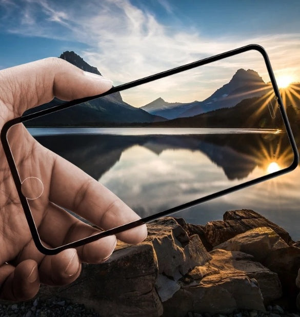 ShadowArmor™ Magnetic Glass Phone Case – Ultra Clear Edition