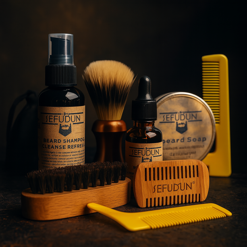 Complete beard care kit with oil and balm – Hypster