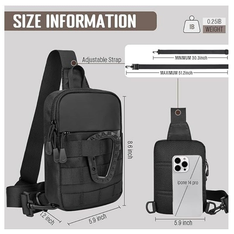 Mini Tactical Sports Cross Body Shoulder Bag