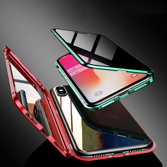 ShadowArmor™ Magnetic Glass Phone Case – Ultra Clear Edition