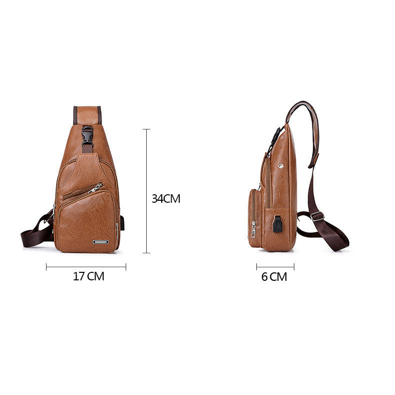 Urban Flex USB Charging Chest Bag