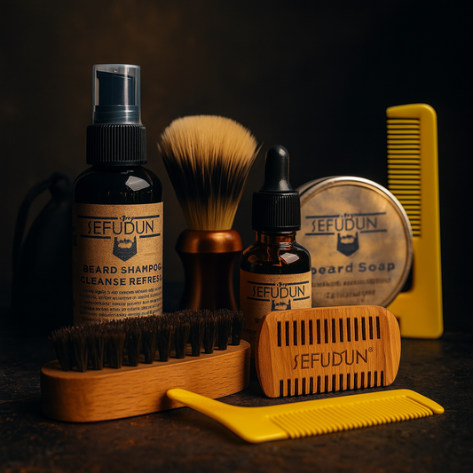 Complete beard care kit with oil and balm – Hypster